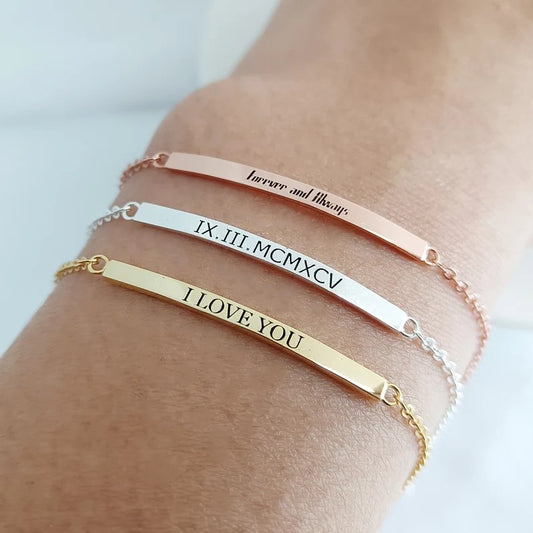 Personlig navn armbånd