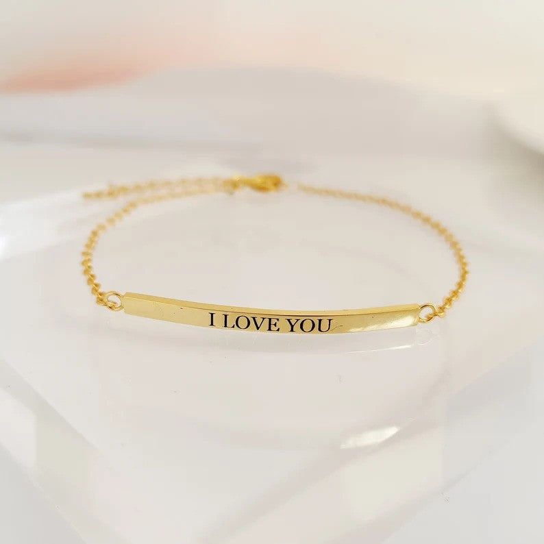 Personlig navn armbånd