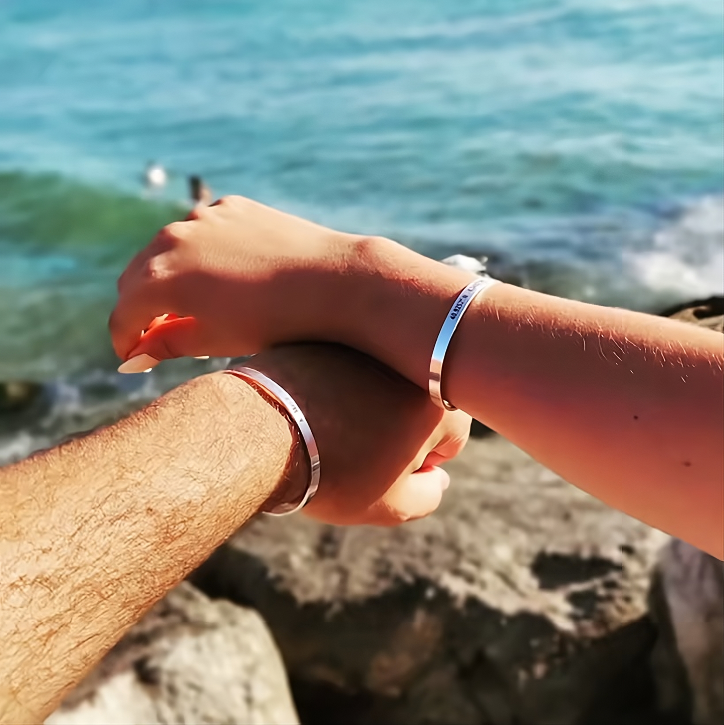Cuff Gravert armband