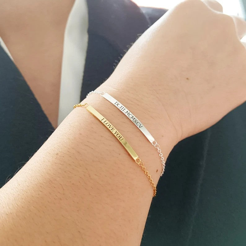 Personlig navn armbånd
