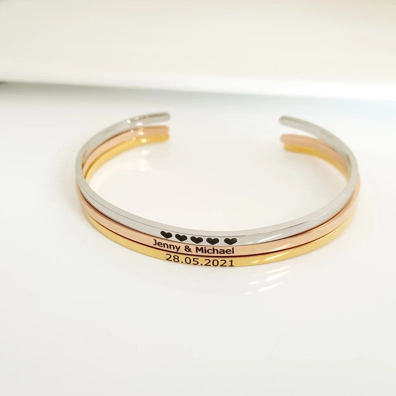 Personlig mansjettarmbånd