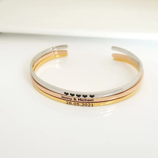 Personlig mansjettarmbånd