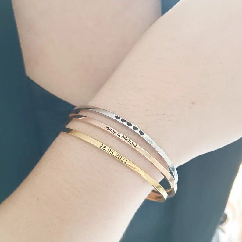 Personlig mansjettarmbånd
