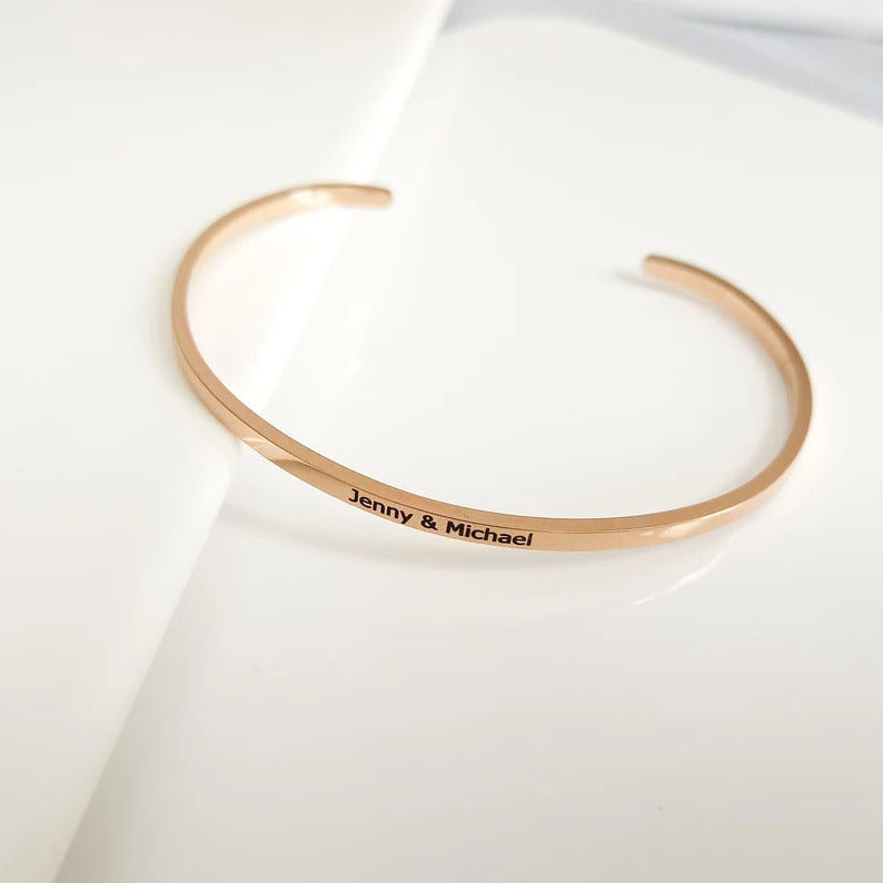 Personlig mansjettarmbånd